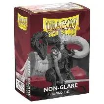 Dragon Shield Matte - Non-Glare Blood Red
